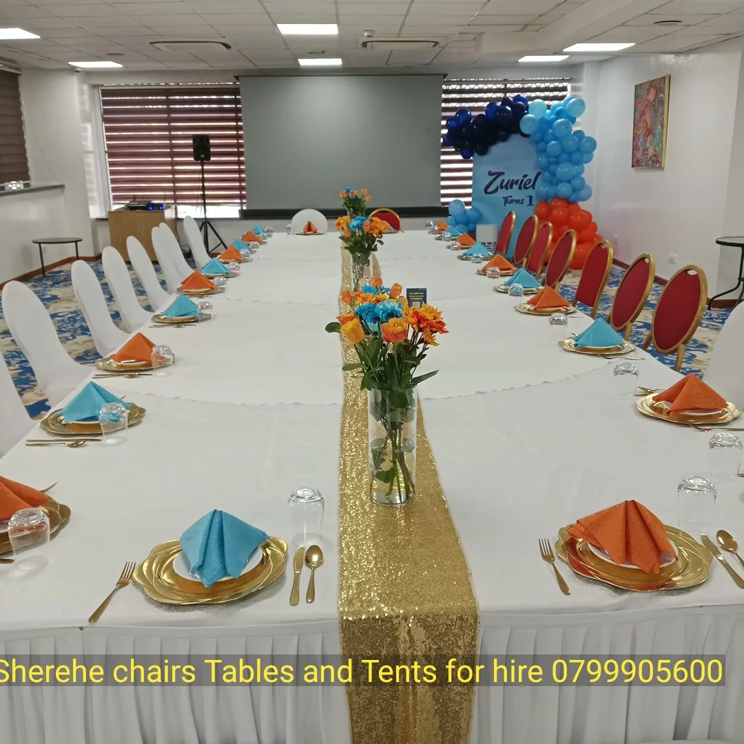 Gold Table Runners available for hire across Nairobi and Kiambu - photo 3